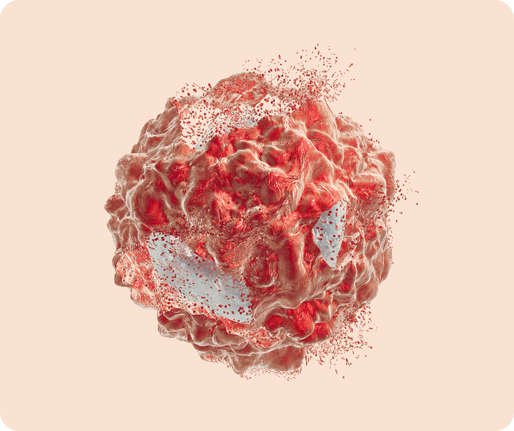 Illustration of a tumor.