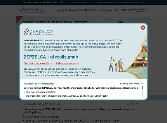 Patient website thumbnail.