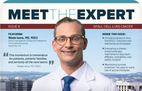 Meet the Expert: Dr. Wade. T. Iams pdf.